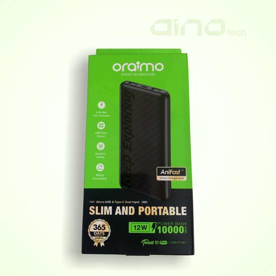 ORAIMO 12W 10000mAh POWERBANK